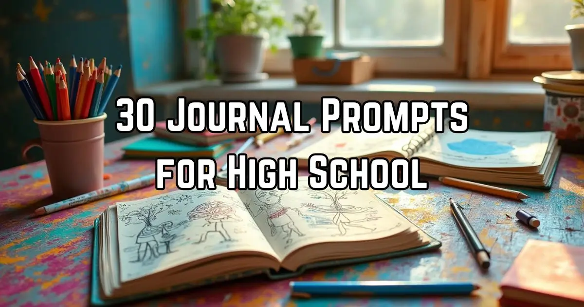 Journal Prompts for High School