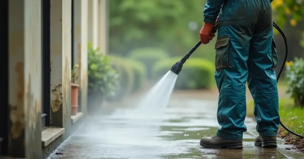 pressure-washing business