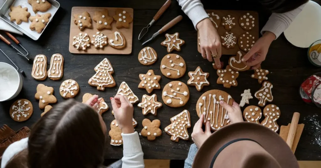 winter bucket list cookies